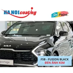 Bình sơn Xịt Xóa Vết Xước Xe Ô tô KIA SPORTAGE Màu ĐEN ÁNH KIM Code FSB - FUSION BLACK chính hãng DR.PAINT