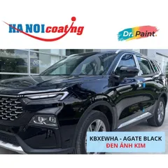 Bình sơn Xịt Xóa Vết Xước Xe Ô tô FORD TERRITORY Màu ĐEN ÁNH KIM Code KBXEWHA - AGATE BLACK chính hãng DR.PAINT