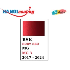 Bình sơn Xịt Xóa Vết Xước Xe Ô tô MG 3 Màu ĐỎ ÁNH KIM Code RSK - RUBY RED chính hãng DR.PAINT