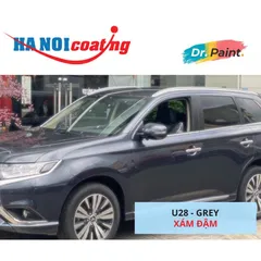 Sơn Xịt Xóa Vết Xước cho xe MITSUBISHI OUTLANDER Màu XÁM ĐẬM Code U28 - GREY chính hãng DR.PAINT