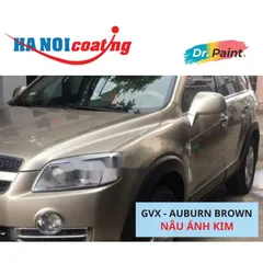 Bình sơn Xịt Xóa Vết Xước Xe Ô tô CHEVROLET CAPTIVA Màu NÂU ÁNH KIM code GVX - AUBURN BROWN chính hãng DR.PAINT
