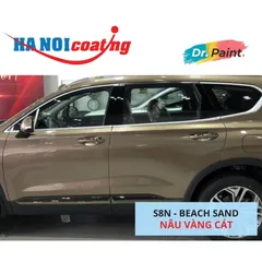 Bình sơn Xịt Xóa Vết Xước Xe Ô tô HYUNDAI SANTAFE Màu NÂU VÀNG CÁT code S8N - BEACH SAND chính hãng DR.PAINT