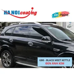Bình sơn Xịt Xóa Vết Xước Xe Ô tô CHEVROLET CAPTIVA Màu ĐEN ÁNH KIM Code GB0 - BLACK MEET KETTLE chính hãng DR.PAINT