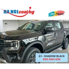 Bình sơn Xịt Xóa Vết Xước Xe Ô tô FORD RANGER Màu ĐEN ÁNH KIM Code G1 - SHADOW BLACK chính hãng DR.PAINT