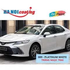 Bình Xịt Xóa Vết Xước Xe TOYOTA CAMRY Màu TRẮNG NGỌC TRAI code 089 - PLATINIUM WHITE chính hãng DR.PAINT