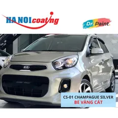 Bình sơn Xịt Xóa Vết Xước Xe Ô tô KIA MORNING Màu BE VÀNG CÁT Code CS-01 CHAMPAGUE SILVER chính hãng DR.PAINT