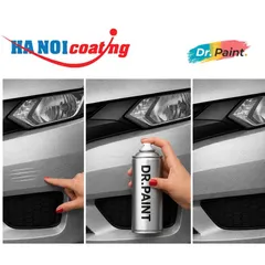 Bình sơn Xịt Xóa Vết Xước Xe Ô tô CHEVROLET ORLANDO Màu BẠC SÁNG code GAN / 92U - SILVER chính hãng DR.PAINT
