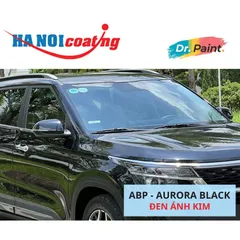 Bình sơn Xịt Xóa Vết Xước Xe Ô tô KIA SELTOS Màu ĐEN ÁNH KIM code ABP - AURORA BLACK chính hãng DR.PAINT