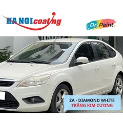 Bình sơn Xịt Xóa Vết Xước xe Ô tô FORD FOCUS Màu TRẮNG KIM CƯƠNG code ZA - DIAMOND WHITE chính hãng DR.PAINT