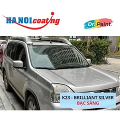 Bình sơn Xịt Xóa Vết Xước Xe Ô tô NISSAN X-TRAIL Màu BẠC SÁNG Code K23 - BRILLIANT SILVER chính hãng DR.PAINT