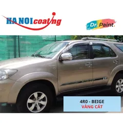 Bình sơn Xịt Xóa Vết Xước Xe Ô tô TOYOTA FORTUNER Màu VÀNG CÁT Code 4R0 - BEIGE chính hãng DR.PAINT