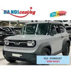 Bình sơn Xịt Xóa Vết Xước cho xe Ô tô VINFAST VF3 màu Xám Nhạt mã màu YLE - STARDUST chính hãng DR.PAINT