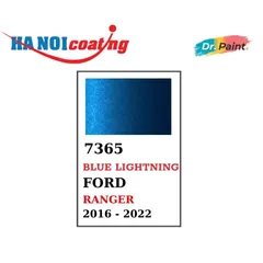 Sơn Xóa Vết Xước Xe Ô tô FORD RANGER Màu XANH DƯƠNG 7365 - BLUE LIGHTNING chính hãng DR.PAINT Dạng Bình Xịt