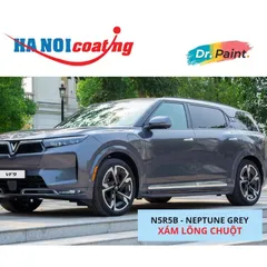 Bình sơn Xịt Xóa Vết Xước Xe Ô tô VINFAST VF9 màu Xám Lông Chuột mã màu N5R5B - NEPTUNE GREY chính hãng DR.PAINT