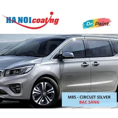 Bình sơn Xịt Xóa Vết Xước Xe Ô tô KIA SEDONA Màu BẠC SÁNG Code M8S - CIRCUIT SILVER chính hãng DR.PAINT