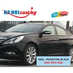 Bình sơn Xịt Xóa Vết Xước Xe Ô tô HYUNDAI SONATA Màu ĐEN ÁNH KIM Code NKA - PHANTOM BLACK chính hãng DR.PAINT