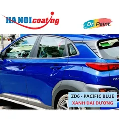 Sơn Xóa Vết Xước Xe Ô tô HYUNDAI KONA Màu XANH ĐẠI DƯƠNG Code ZD6 - PACIFIC BLUE chính hãng DR.PAINT Dạng Bình Xịt.
