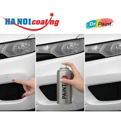 Bình Xịt Xóa Vết Xước Xe KIA MORNING Màu TRẮNG NGỌC TRAI Code SWP - SNOW WHITE chính hãng DR.PAINT