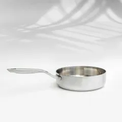 Chảo inox 316 liền khối Haatz HYP524, thành đứng, size 24cm