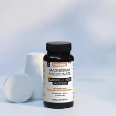 Magnesium Bisglycinate Nat&Form 90 Viên - Giúp Cải Thiện Giấc Ngủ & Giảm Stress