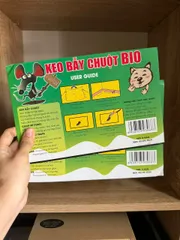 Combo 4 miếng keo dính chuột tiện lợi, siêu dính (4 tấm) có thể tái sử dụng