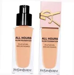 (Hàng ngoại) Kem Nền Yves Saint Laurent YSL All Hours Glow Foundation Tone LC2 - Che Khuyết Điểm Hoàn Hảo, Dưỡng Ẩm, Chính Hãng, Dùng Được Cho Mọi Loại Da