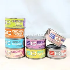 Combo 5–10 Lon Pate SC Mousse 85g Cho Mèo – Kết Cấu Mịn, Lon Tiện Dùng | Petiful