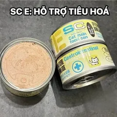 Combo 5–10 Lon Pate SC Mousse 85g Cho Mèo – Kết Cấu Mịn, Lon Tiện Dùng | Petiful