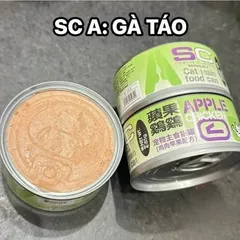Combo 5–10 Lon Pate SC Mousse 85g Cho Mèo – Kết Cấu Mịn, Lon Tiện Dùng | Petiful