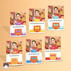 Pate Cho Mèo ON25 80g 6 Vị Tự Chọn - Dùng Trực Tiếp, Trộn Hạt