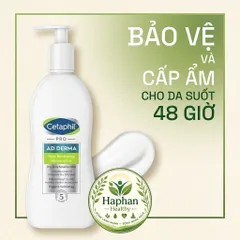 Sữa dưỡng ẩm bảo vệ duy trì cho da khô, ngứa, viêm da cơ địa CETAPHIL PRO AD DERMA SKIN RESTORING MOISTURIZER