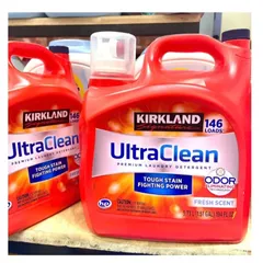 Kirkland Signature UltraClean Premium Laundry Detergent – Nước giặt đậm đặc Fresh Scent 5.73L / 146 lần giặt 914759