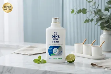 Nước Súc Miệng DENT. LION Enzyme Nhật Bản 350ml - Ngừa Sâu Răng, Chống Mảng Bám, Hơi Thở Thơm Mát Fresh Citrus