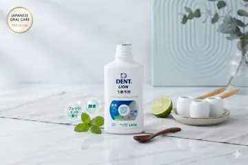 Nước Súc Miệng DENT. LION Enzyme Nhật Bản 350ml - Ngừa Sâu Răng, Chống Mảng Bám, Hơi Thở Thơm Mát Fresh Citrus