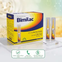 ✅ [Chính Hãng] BIMILAC-Men vi sinh đường ruột, kích thích ăn ngon, hỗ trợ tiêu hóa | Hộp 20 ống