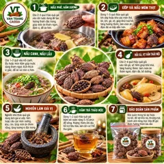 Thảo Quả Đỏ – Gia Vị Nấu Phở, Hầm Xương, Nấu Nước Dùng, Chế Biến Món Ănd