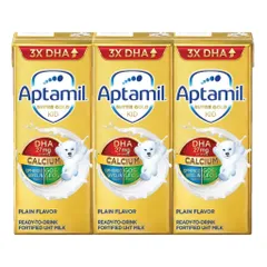 Lốc 3 Hộp Sữa pha sẵn Aptamil Super Gold Kid 3*180ml cho bé trên 1 tuổi - chính hãng