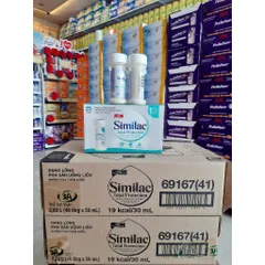 Lốc 8 Ống Sữa Similac Total Protection 19k (Dạng Nước) - Dinh Dưỡng Toàn Diện Cho Bé 0-12 Tháng Tuổi ( Mẫu Mới K Núm )