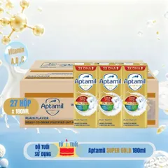 Thùng Sữa dinh dưỡng pha sẵn Aptamil Super Gold KID 180ml