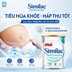 SỮA SIMILAC TOTAL PROTECTION 0+/1+/2+ (800G) ĐỦ SỐ - CÔNG THỨC 5 HMOs BẢO VỆ TOÀN DIỆN CHO BÉ