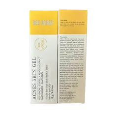 Beeacnes Acnes Control Gel Nọc Ong Giúp Giảm Mụn, Ngăn Ngừa Mụn, Làm Dịu Da Mờ Thâm Mụn, Làm Đẹp Da - Tuyp 15g