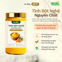 [ Combo 3 sản phẩm Tặng 1 lọ Viên Tinh Nghệ ] - Tinh Bột Nghệ Nguyên Chất 500g