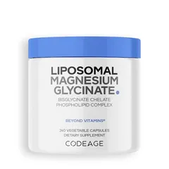 Viên uống bổ sung magie Codeage Liposomal Magnesium Glycinate 240 viên - Hỗ trợ sức khỏe xương và tăng cường hiệu suất tập luyện 916723