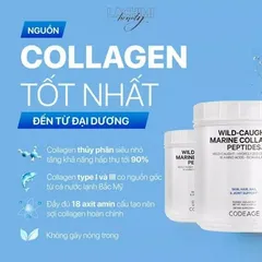 Bột Collagen CodeAge Marine Peptides 450g - Hỗ Trợ Trẻ Hóa Da Từ Collagen Cá Đại Dương Nhập Khẩu Mỹ, Cải Thiện Độ Đàn Hồi, Giảm Nếp Nhăn - Việc bổ sung collagen từ nguồn gốc tự nhiên giúp da bạn trở n