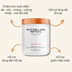 Bột Collagen Codeage Hydrolyzed Multi Collagen Peptides 567g - Đẩy Lùi Nếp Nhăn, Hỗ Trợ Sức Khỏe Da Và Khớp 916730