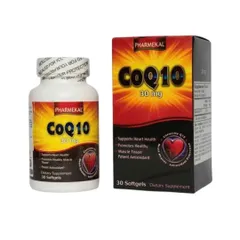 Viên uống CoQ10 30mg L/30V PHARMEKAL Hỗ trợ sức khỏe tim mạch
