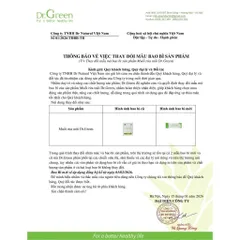 Combo 3 Hộp Muối Biển Nha Đam Dr.Green - Hỗ trợ viêm mũi, viêm xoang cho trẻ và người lớn