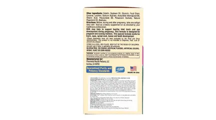 Viên uống Pharmekal Prenatal DHA & Folic Acid bổ sung vitamin và khoáng chất, hỗ trợ tăng cường sức khỏe lọ 60 viên