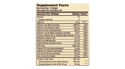 Viên uống Pharmekal Prenatal DHA & Folic Acid bổ sung vitamin và khoáng chất, hỗ trợ tăng cường sức khỏe lọ 60 viên
