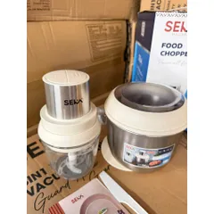(Model Mới 2026) Máy Xay Thịt Đa Năng SEKA SK2289 (SK2287) Cối inox 2L Thủy Tinh 0.6L Chính Hãng